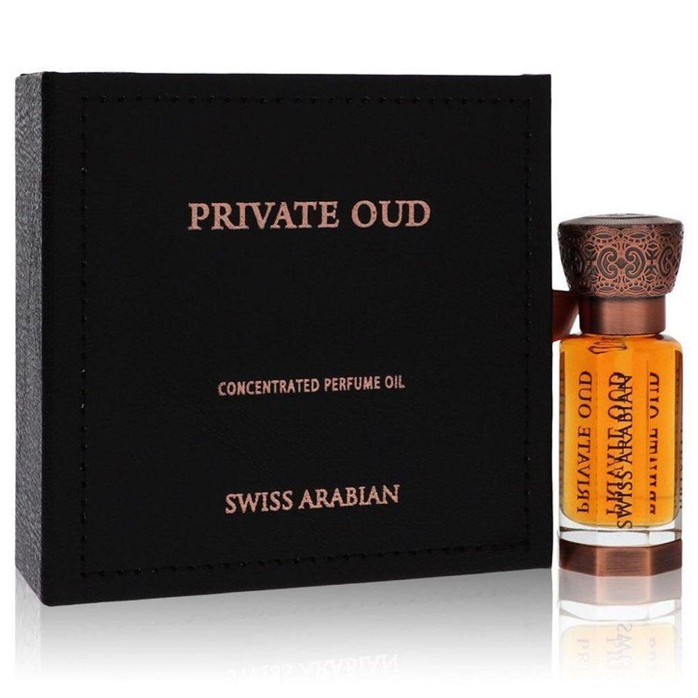 Óleo Perfumado Masculino Swiss Arabian Private Oud Concentrado Perfumado(unisex) 12 Ml