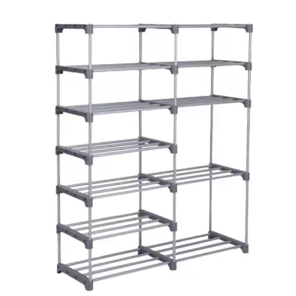 Sapateira Grande Com 12 Prateleiras – Organizador Multiuso Para Até 30 Pares De Calçados - Branco