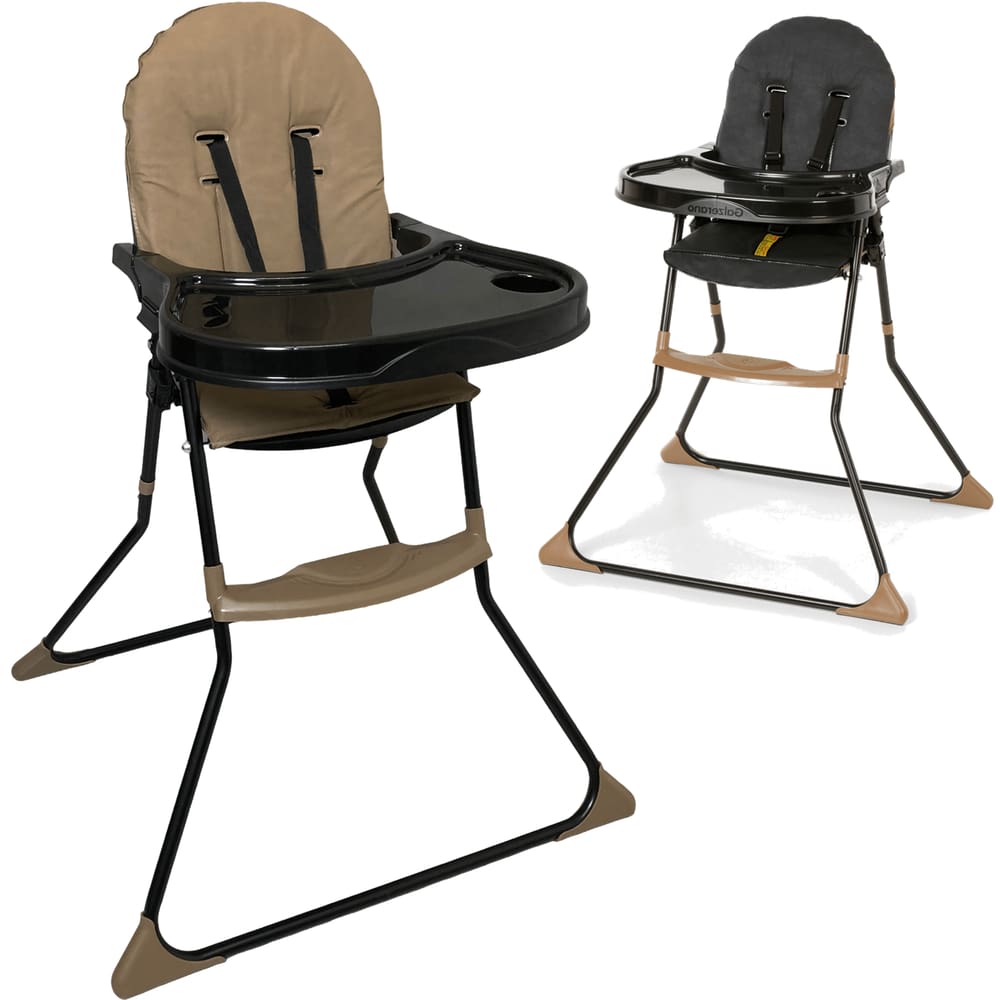 Cadeira de Alimentação Galzerano Nick Dobravel Alta Toffee