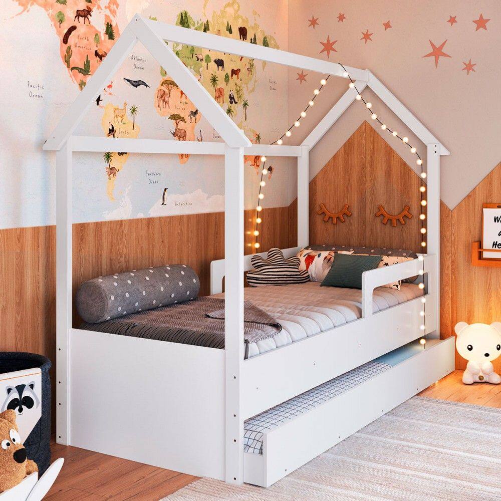 Cama Infantil Bicama Soninho Branco - Panorama Móveis