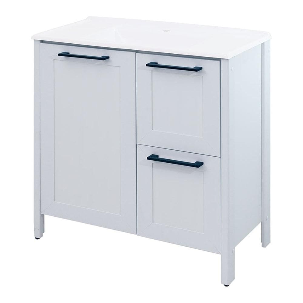 Gabinete Banheiro Com Lavatorio 1 Pt 2 Gv 79 cm BN01 Dtall