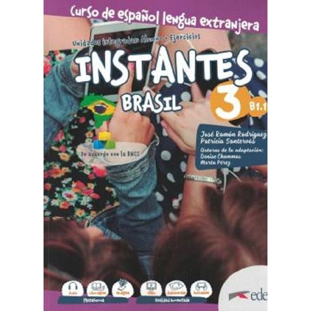 Instantes Brasil 3 B1 - Libro Del Alumno Con Cuaderno De Ejercicios Y Libro Digital
