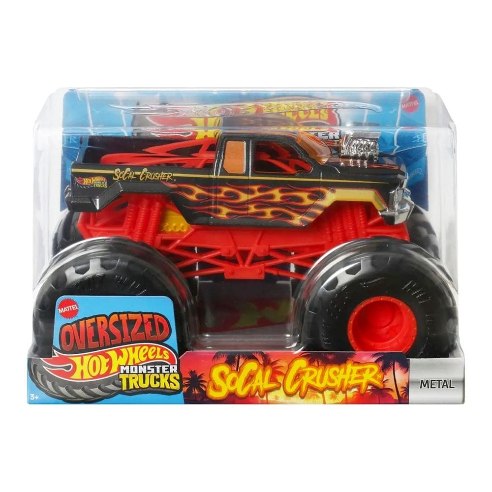 Carro - Monster Truck Socal Crusher Metal MATTEL