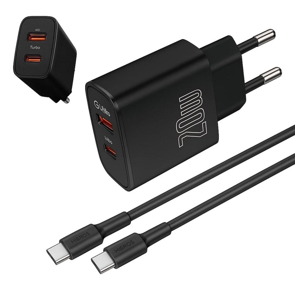 Turbo Tipo C Fonte Para Tablet E Celular - Preta