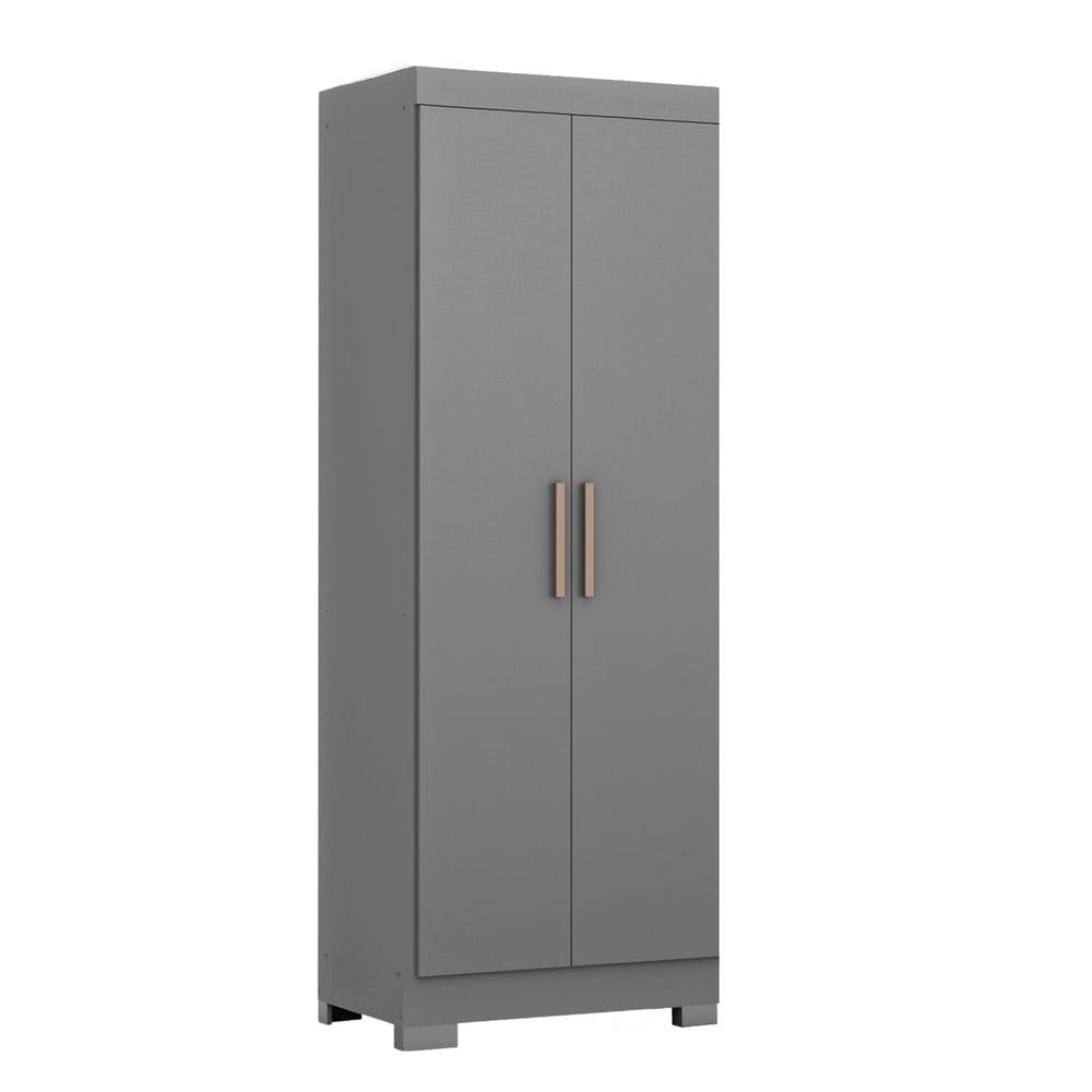 Armário Lavanderia 2 Portas com Pés Aurora Onix