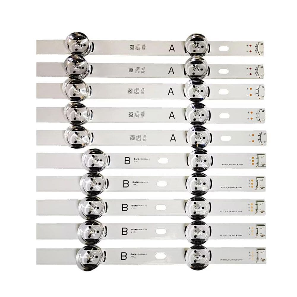 Kit 10 Barras Led Tv Agf78401301 Lg 50 Polegadas 50Lb6500