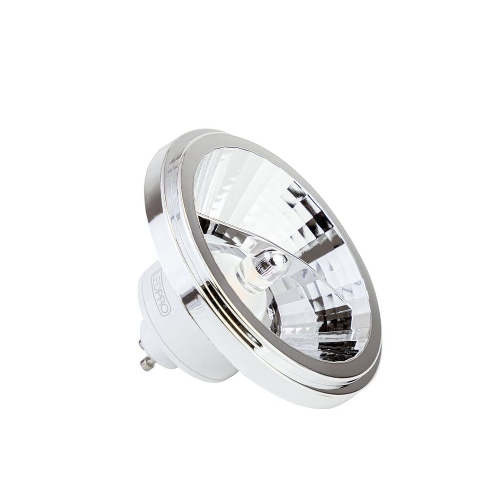 Lâmpada Ar111 Gu10 12w 950lm 2700k >80 24° Bivolt Ledpro Branco