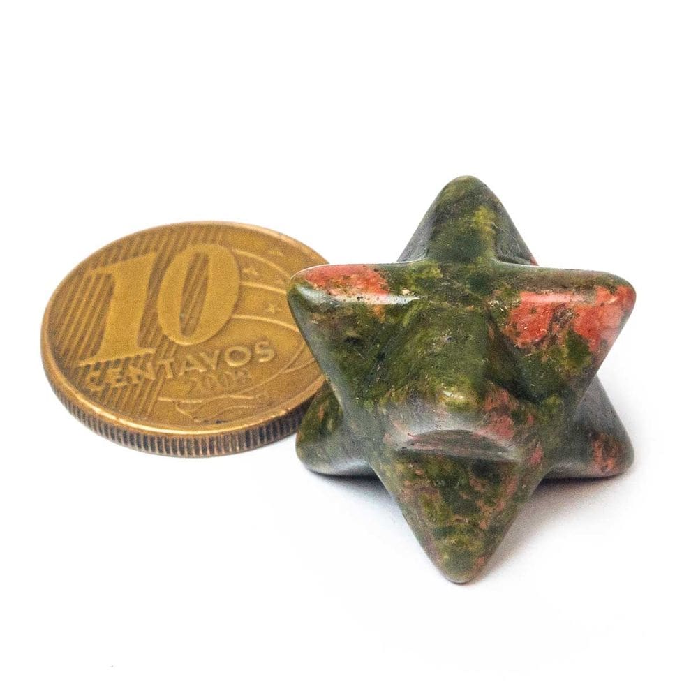 Colar Merkabah Unakita Pedra Natural Pino Prata 950