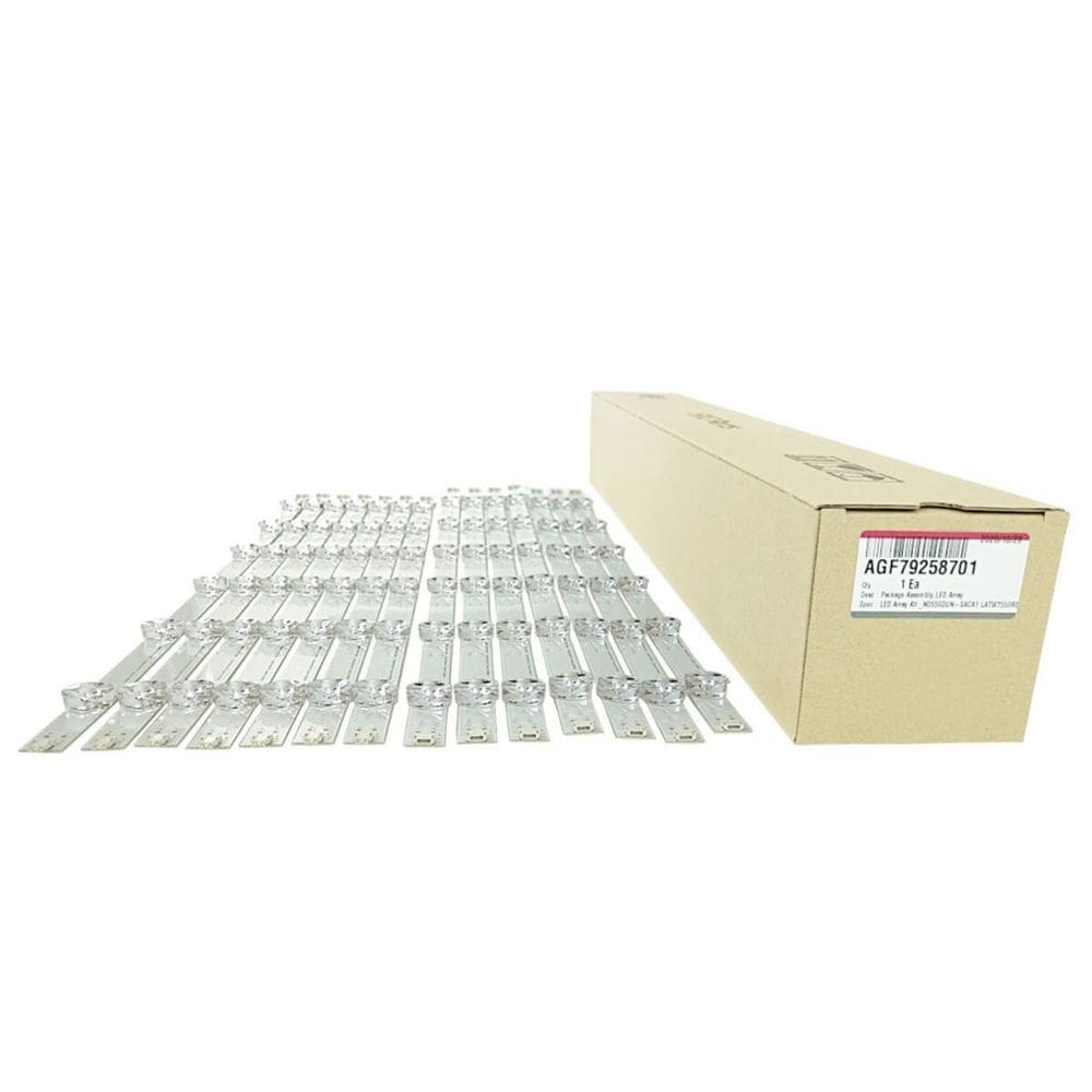 Kit 14 Barras Led Tv Agf79258701 Lg 55 Polegadas 55La6130