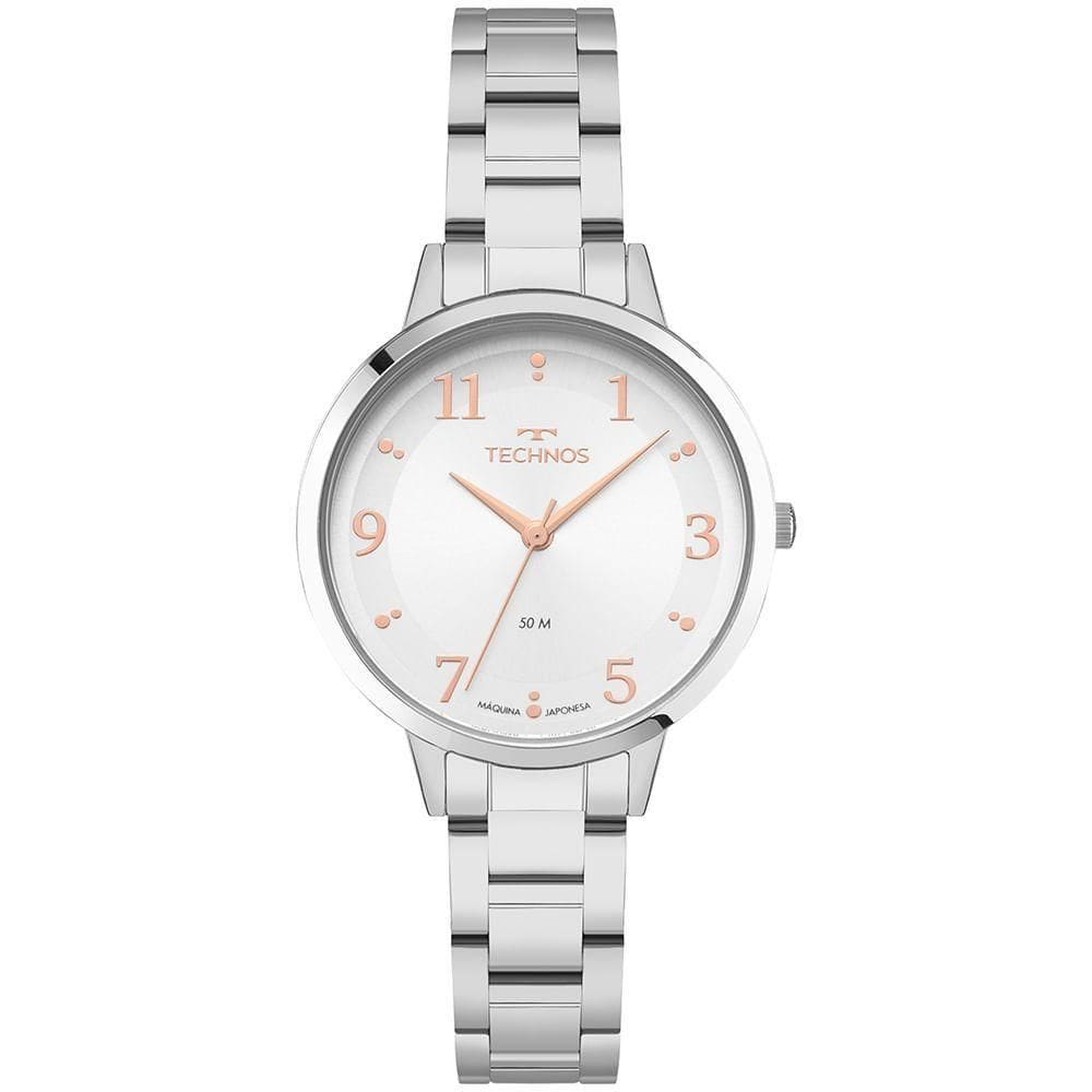 Relógio Technos Feminino Dress Prata - 2035nbz/1k