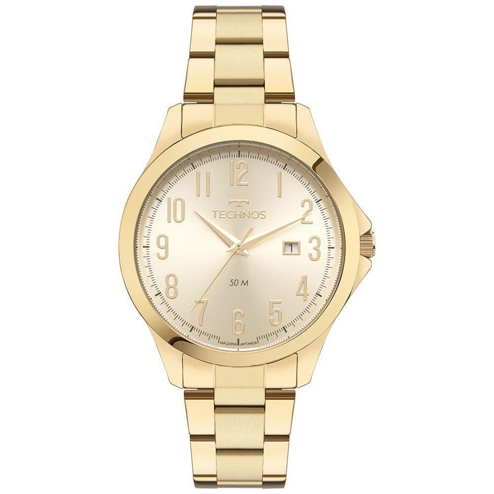 Relógio Technos Masculino Steel Dourado - 2115uax/1x