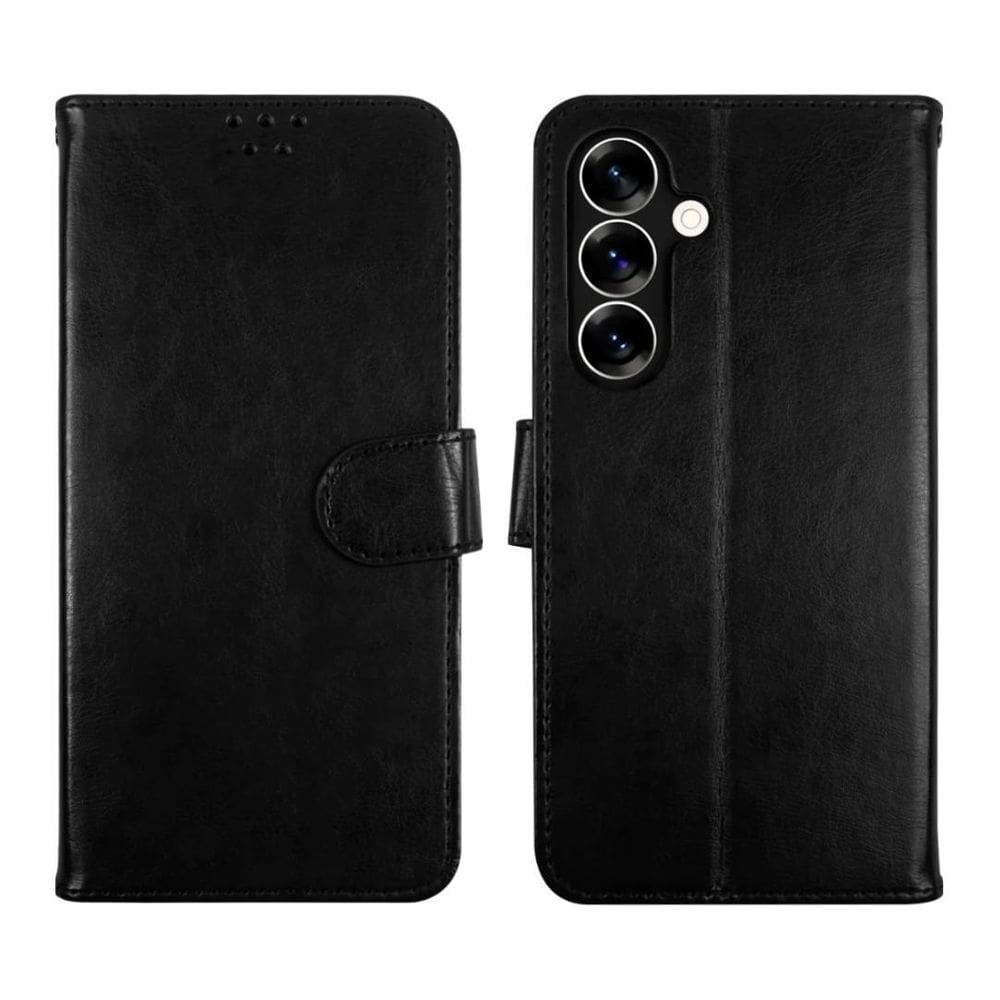 Capa Carteira + Película De Hidrogel Para Samsung S25 Plus