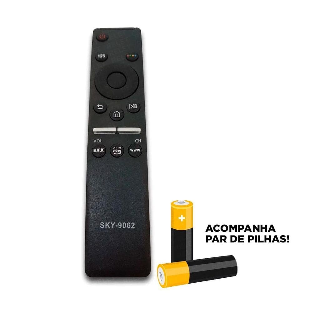 Controle Remoto Compatível Para Tv 4K Led 4K Smart