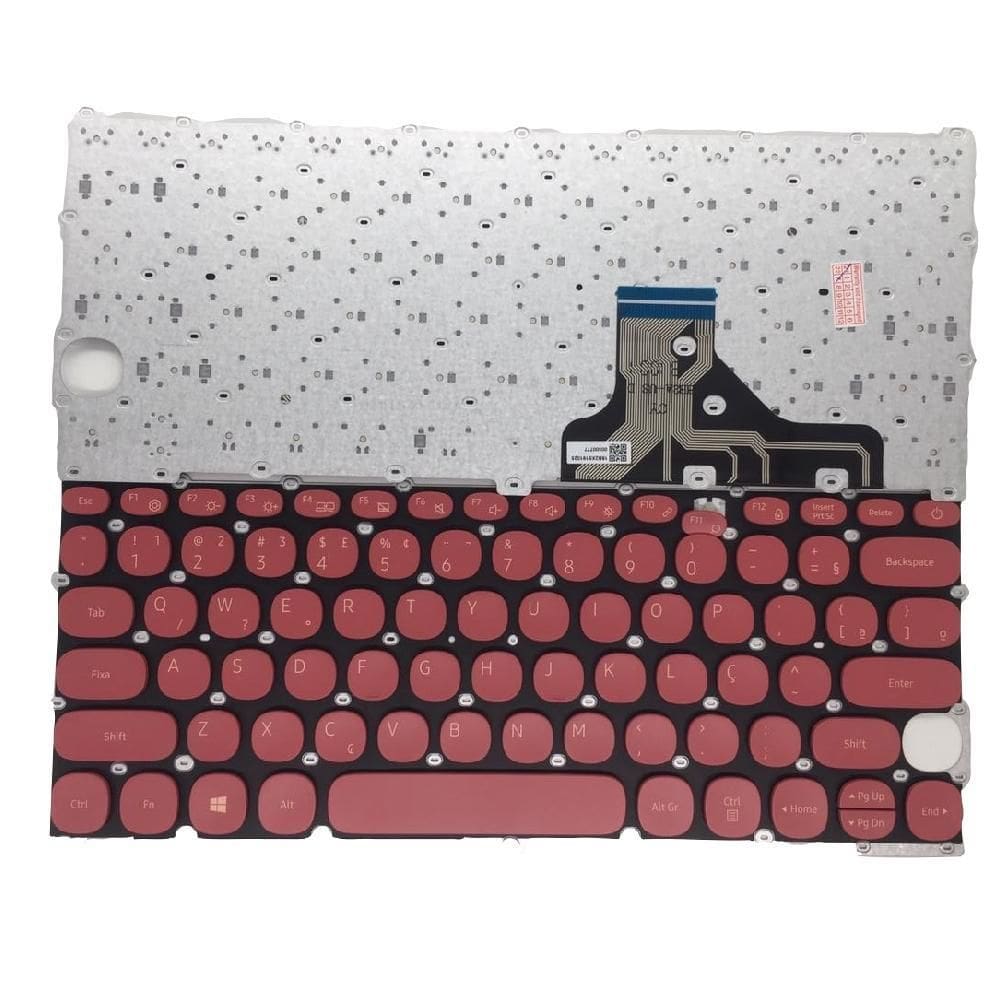 Teclado Para Notebook Samsung Np530Xbb Br Rosa