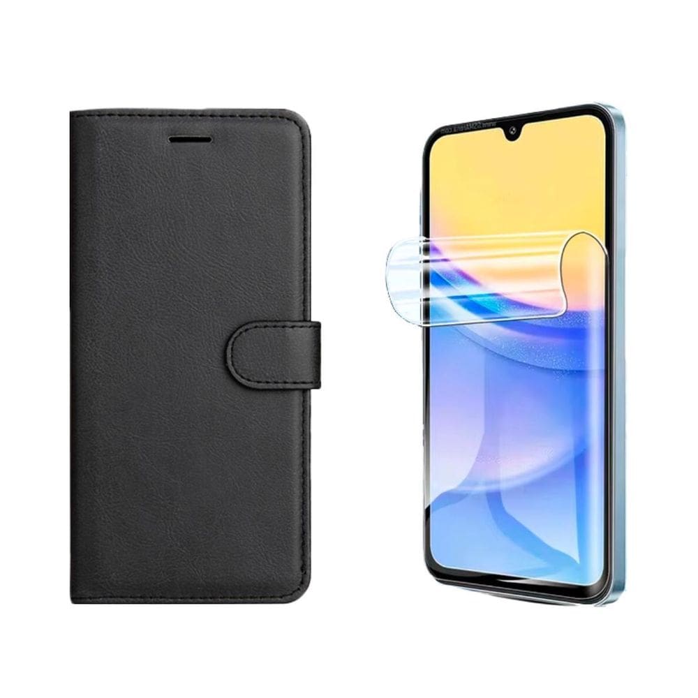 Capa Carteira + Pelic. Hidrogel Compativel Para Samsung A36