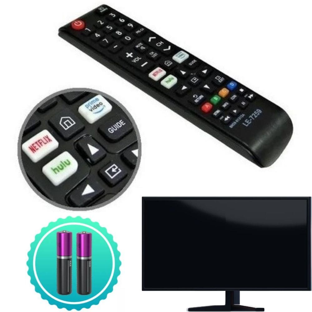 Controle Reposição Para Tv Led Botão Prime Video