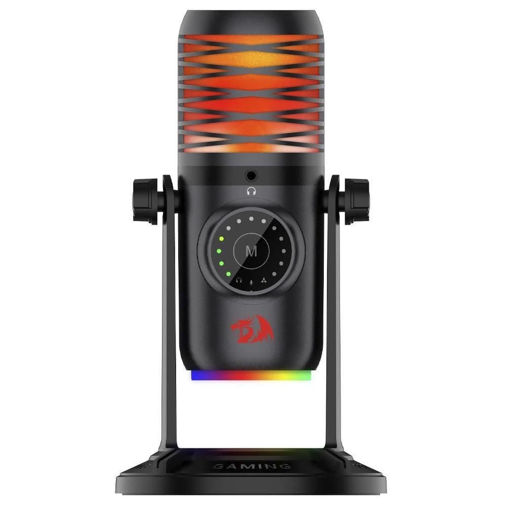 Microfone Condensador Redragon GM306 Stellaris 20KHZ - Preto