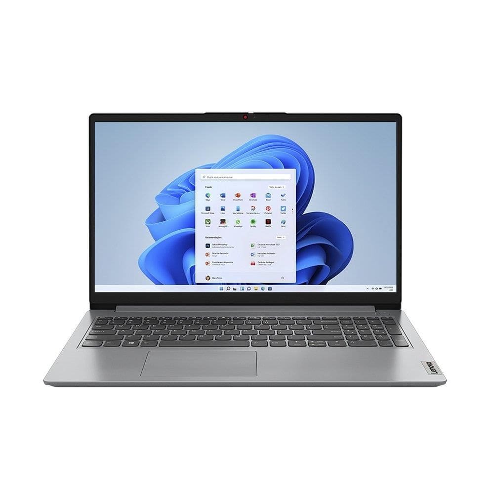 Notebook Lenovo Ideapad I3-1315U 83QJ0001BO - Tela de 15.6”, 8GB RAM, 256GB SSD, Windows 11, Cinza