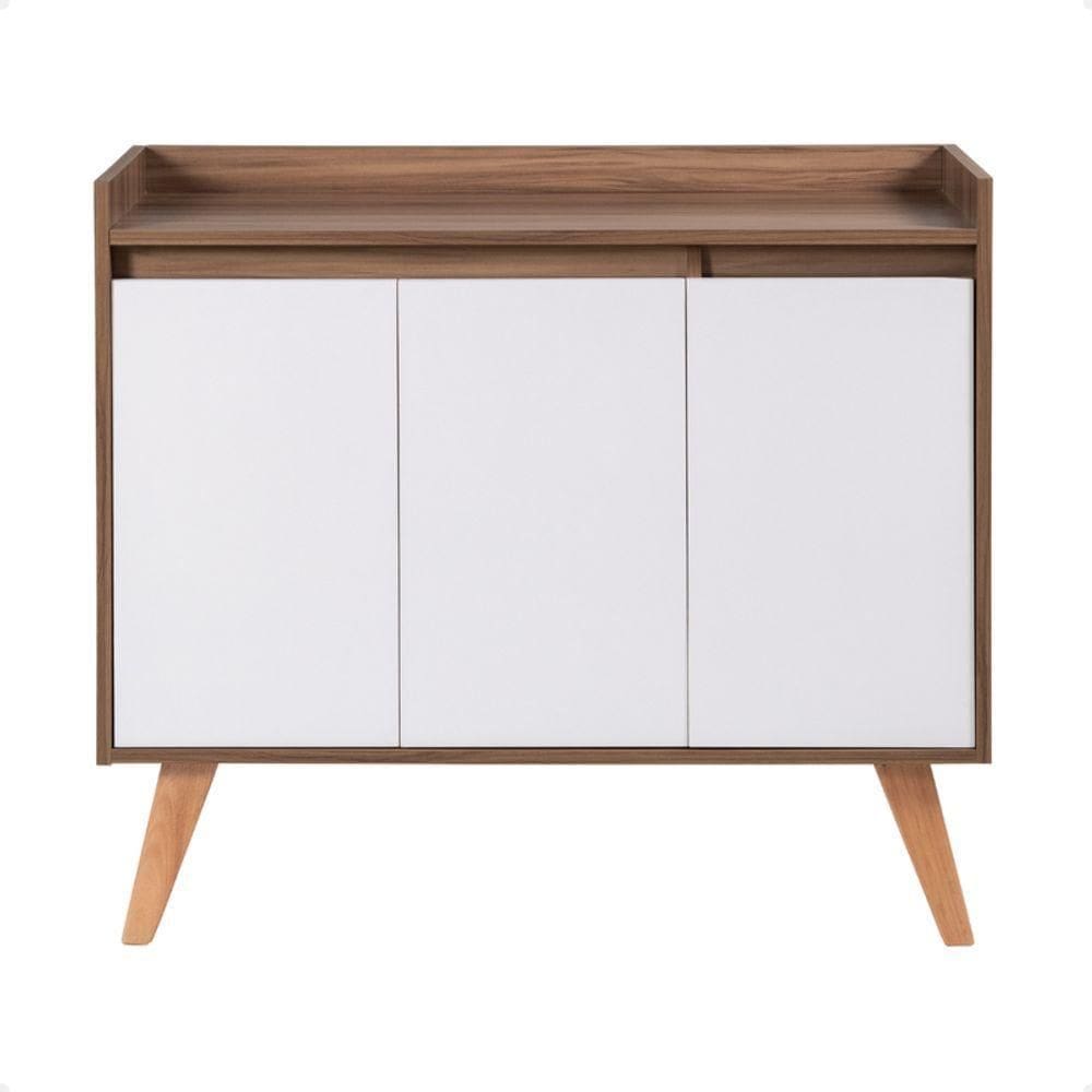 Aparador Buffet 90cm Retro Mdf Freijo Madri - On Móveis