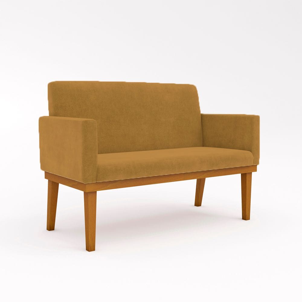 Namoradeira 2 Lugares Reforçada Nina Suede