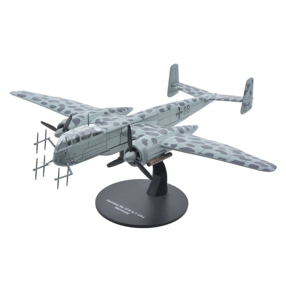 Miniatura Avião de Guerra Heinkel HE 219 A-7 Alemanha 1/72