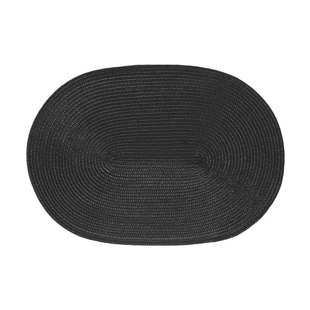 Jogo Americano Copa E Cia Avulso Luna Oval Preto