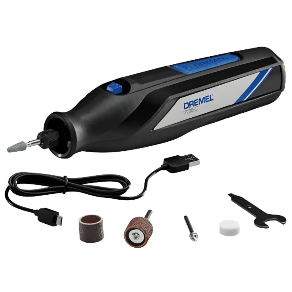 Micro Retifica 7350 N5 4V Dremel com 5 acessórios F0137350LA