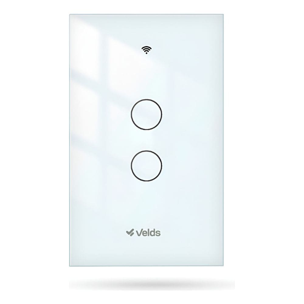 Interruptor Wifi Velds Ilbw-2b 10a Bivolt Branco 10 A 90v Branco