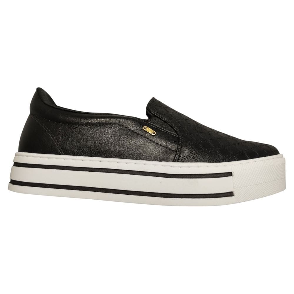 Tênis Feminino Via Marte Slip On Calce Facil 23-11810