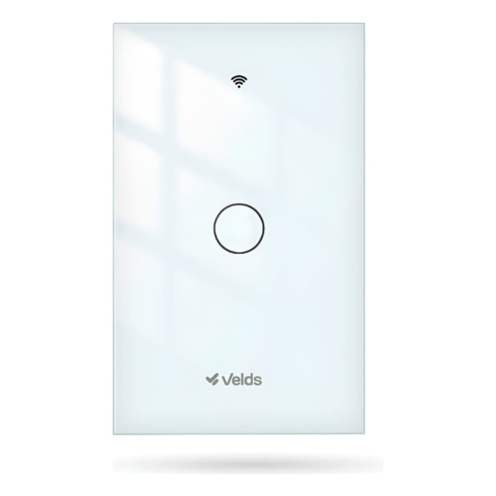 Interruptor Velds Wifi Ilbw-1b 10a Bivolt Branco Touch 10 A 90v Branco