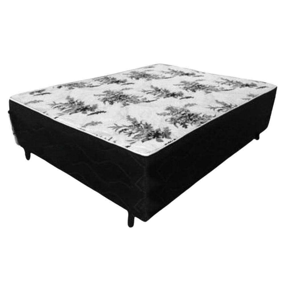 Cama Box Viuva Conjugada Ortopédico 128x188x43 5cm