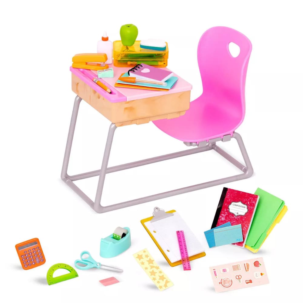 Acessórios para mesa e suprimentos escolares Nossa geração Flying Colors