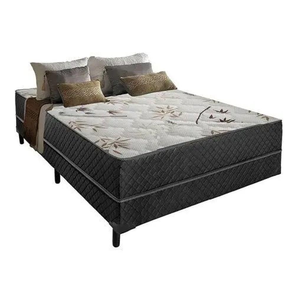 Cama Box Viuva Conjugada Ortopédico Solteirão 8cm