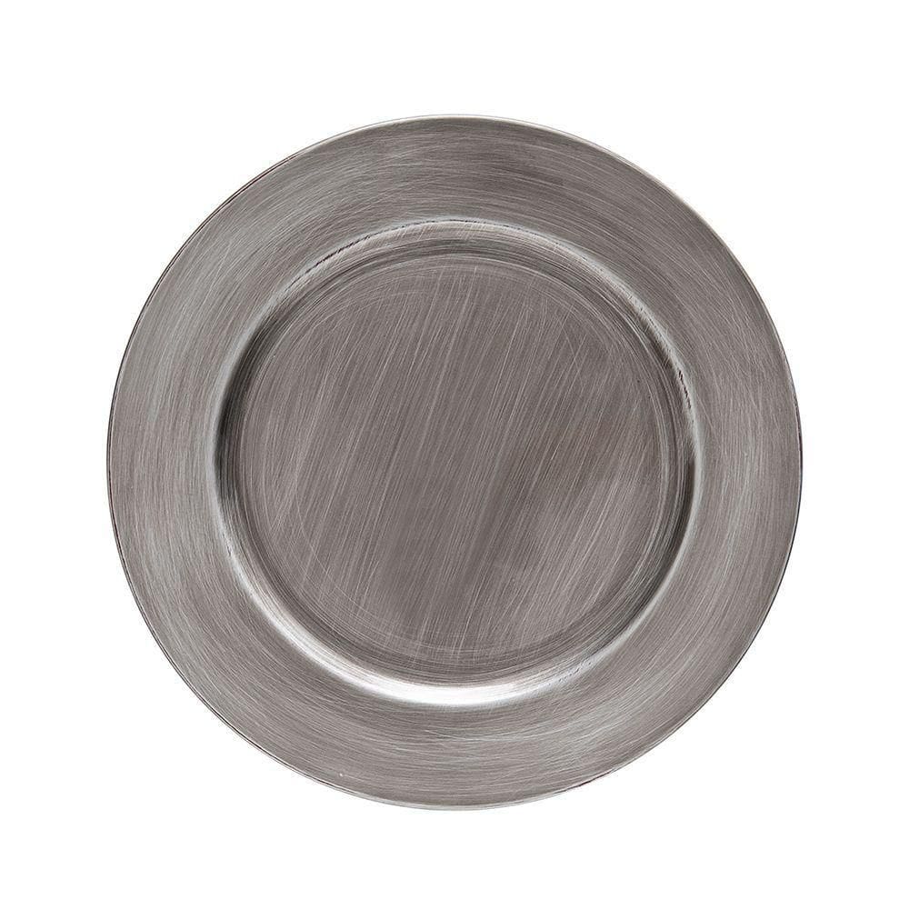 Sousplat Copa E Cia Basic Silver Antique