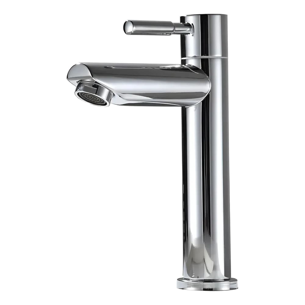 orneira Bancada Pia Banheiro Lavabo De Mesa Bica Baixa Cromado Aço Inox