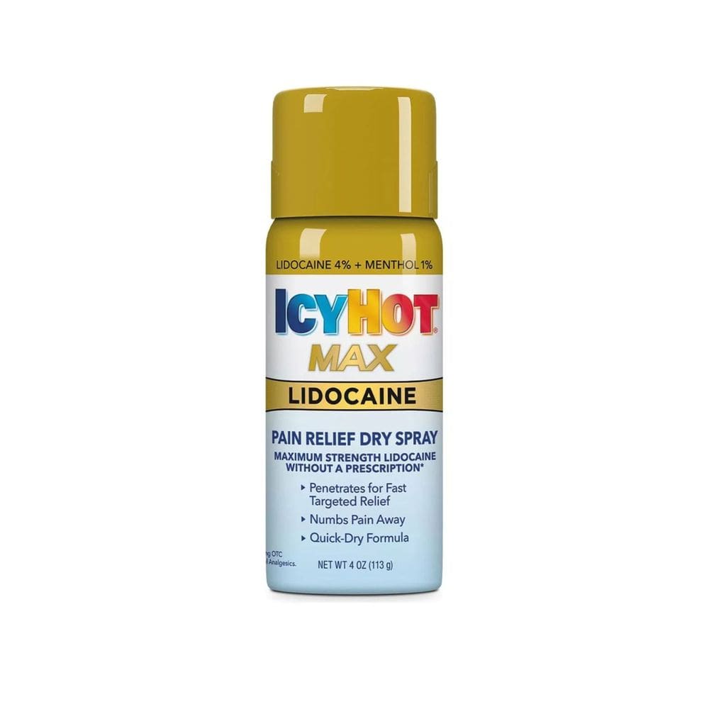Icyhot Max Com Lidocaína Em Spray 113g