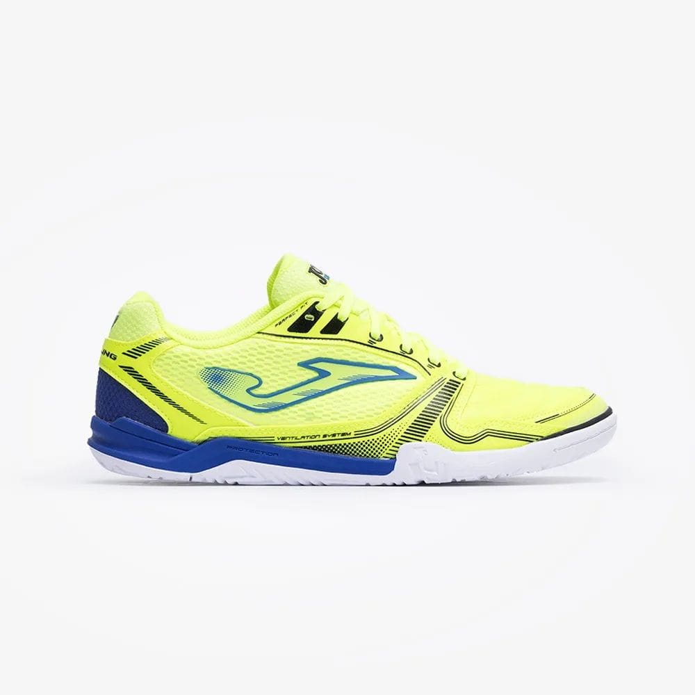 Chuteira Tenis Futsal Joma Dribling Fluor Adulto Futebol Salão
