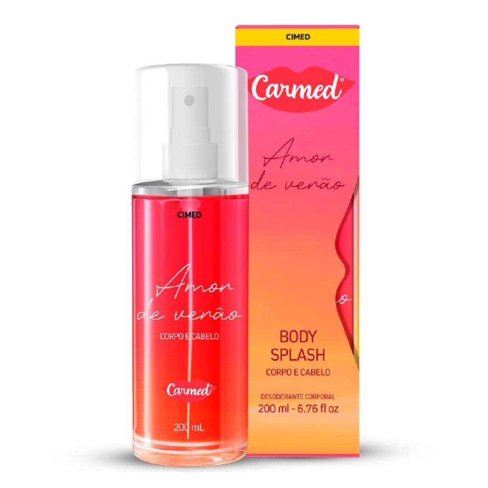Carmed Body Splash Amor de Verão 200ml Frescor Diário