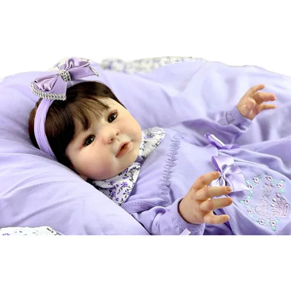 Bebê Reborn Realista, Toma Banho- Mama E Faz Xixi De Verdade