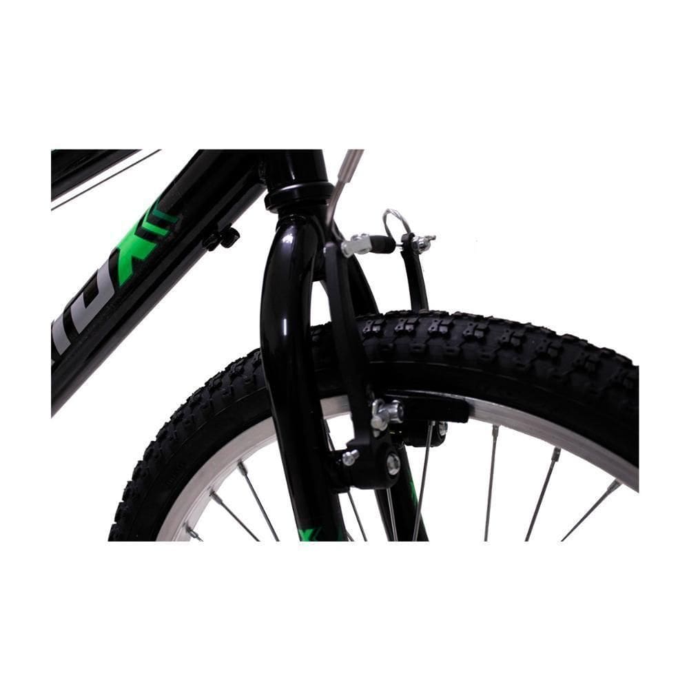 Bicicleta Aro 20 Mono Meninos Preto Com Rodinhas