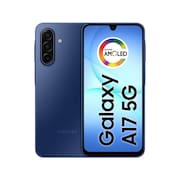 Celular Samsung Galaxy A17 5G com IA, 128GB, 4GB RAM, Câm de 50MP, Tela de 6.7”, NFC, IP54 - Azul