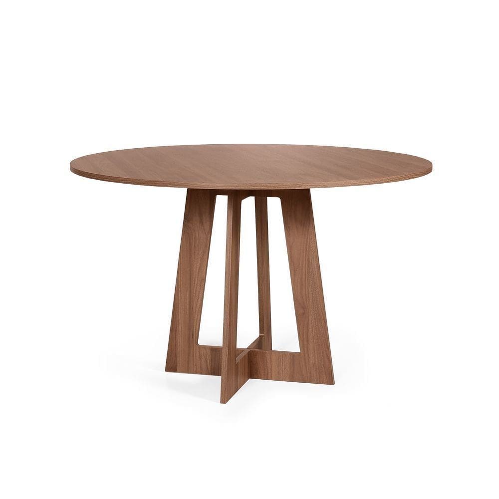 Mesa de Jantar Redonda 6 Lugares 120cm Montreal