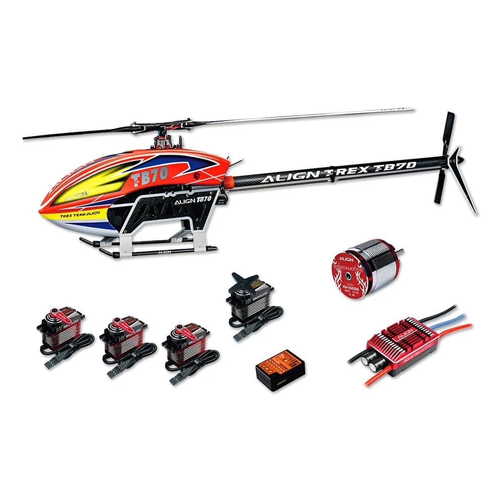 Helicopetero Align TB70 TOP Combo Elétrico Aeromodelismo