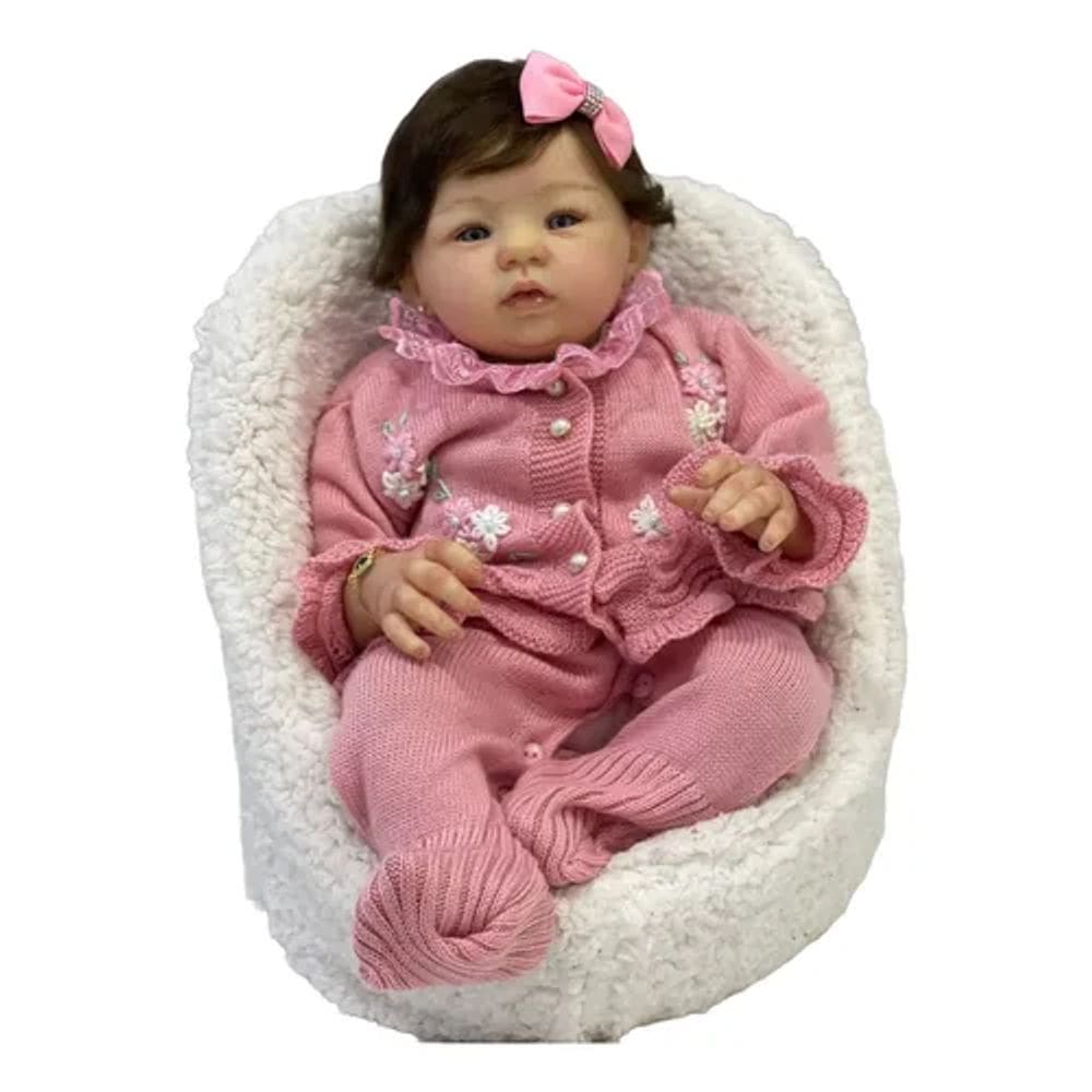 Bebê Reborn Realista Luxo Premium - Bate Coração De Verdade