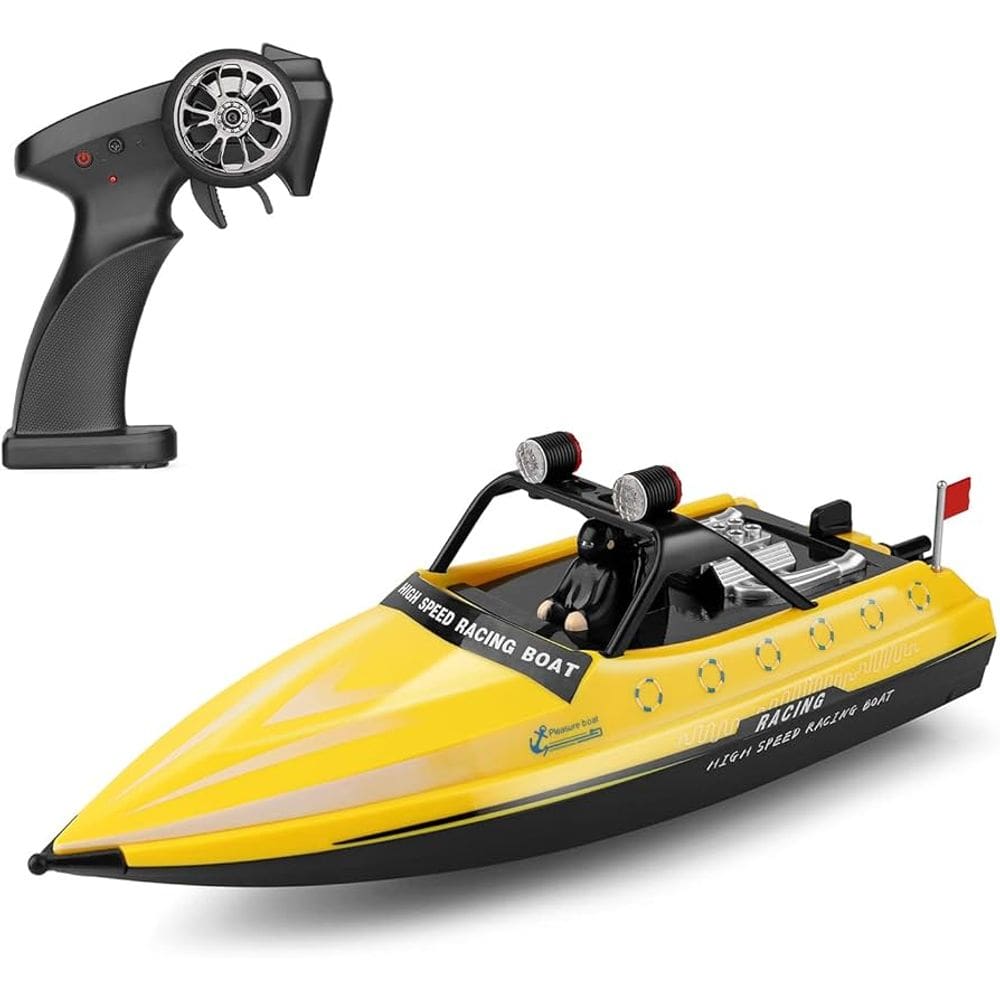 Lancha De Controle Remoto Wl Toys Jet Ship Mini 16km/h