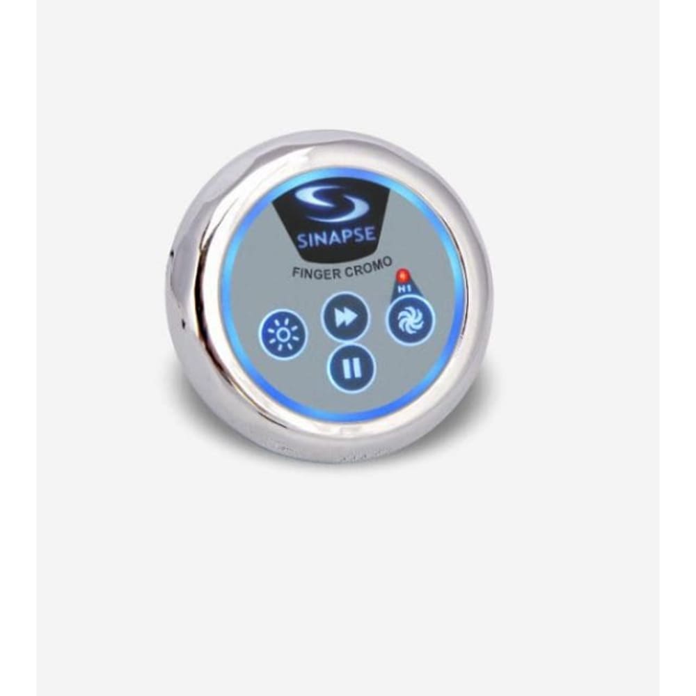 Painel de Controle Sinapse Finger Cromo