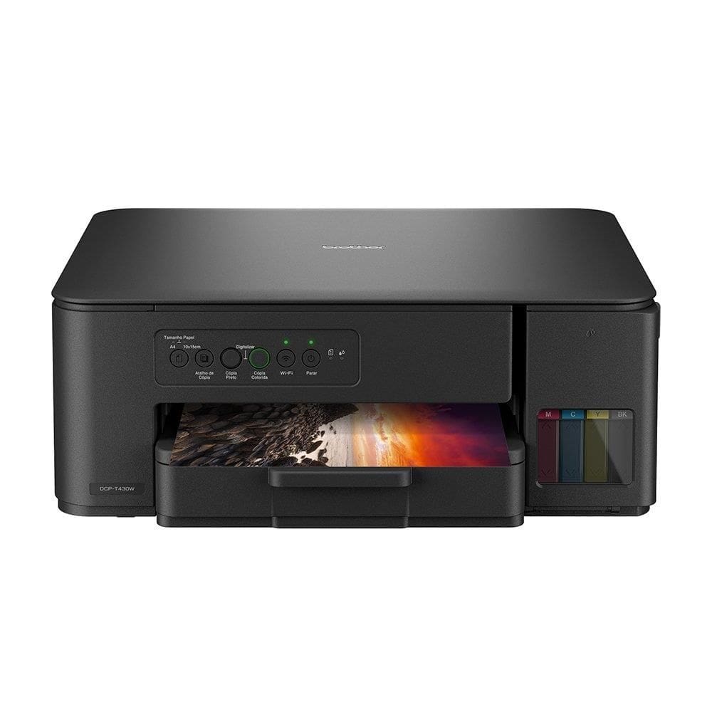Multifuncional Brother DCPT430W | Jato De Tinta Colorido, USB, Bivolt