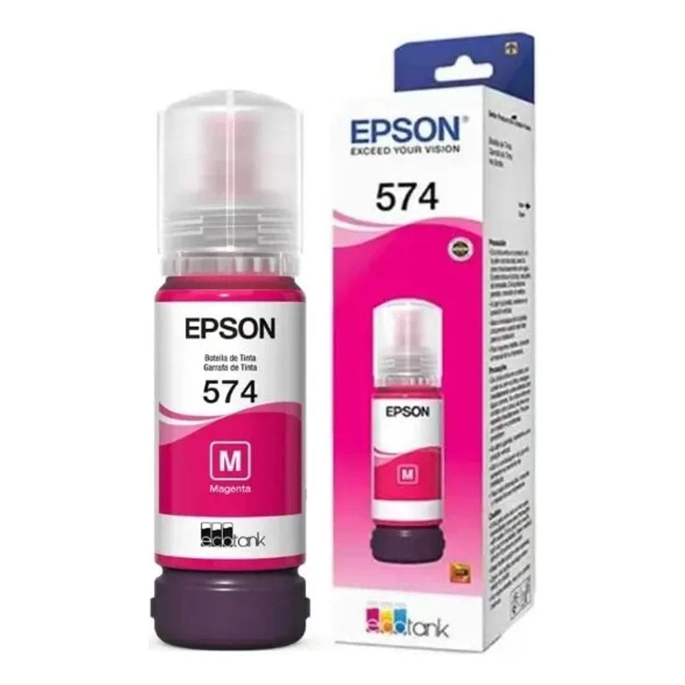 Tinta Epson T574 L18050 T574320 Magenta L8050 70ml
