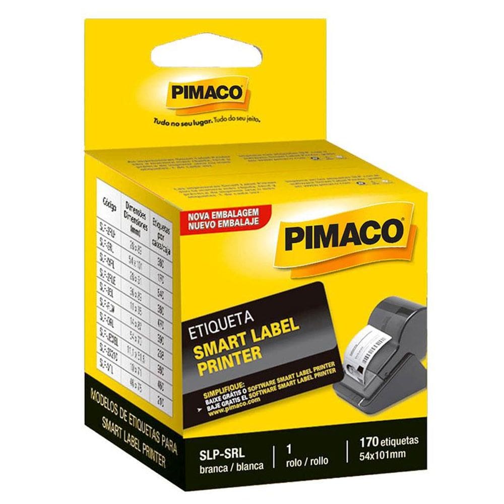 Etiqueta Smart Label SLP SRL com 170 etiquetas Pimaco
