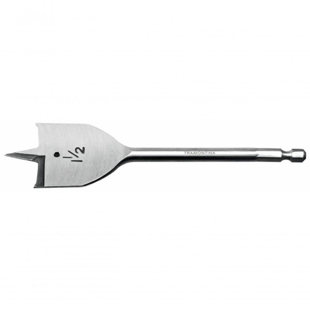 Broca Para Madeira Com Ponta Chata 1” 150 Mm Tramontina Master Em Aço